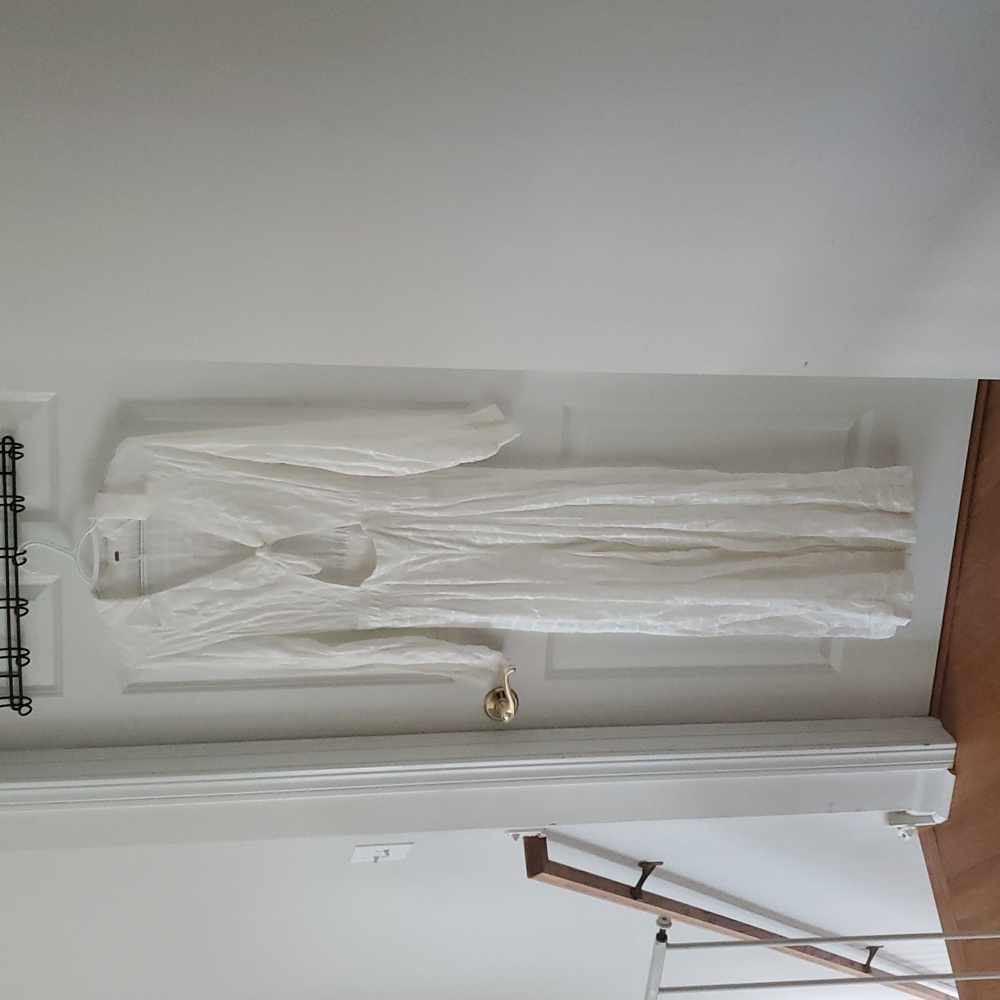 Free People Martha One-Piece White Jumpsuit Size S - Picture 4 of 16